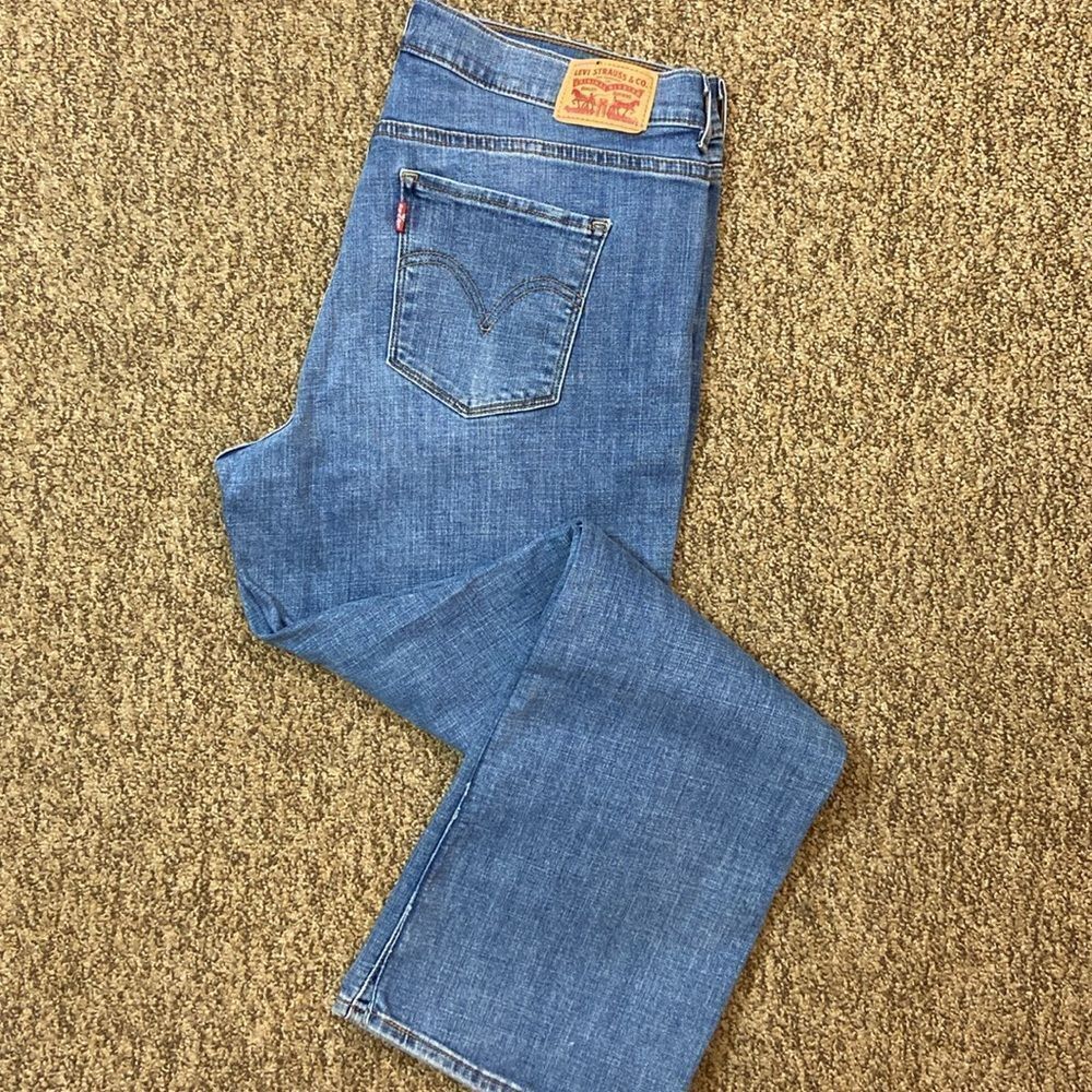 Vintage Levi's Women's Blue Jeans  Stretch Plus Size 14M - W32 L32